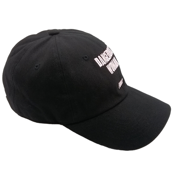 Ariana Grande Cap Hat Adult 2017 Dangerous Woman Tour Strap Back Black - Picture 4 of 7